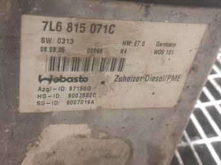 bontott VW TOUAREG Állófűtés (Részeivel)