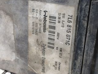 bontott VW TOUAREG Állófűtés (Részeivel)