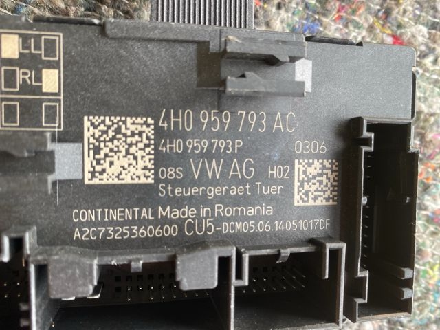 bontott VW TOUAREG Bal első Ajtó Vezérlőegység