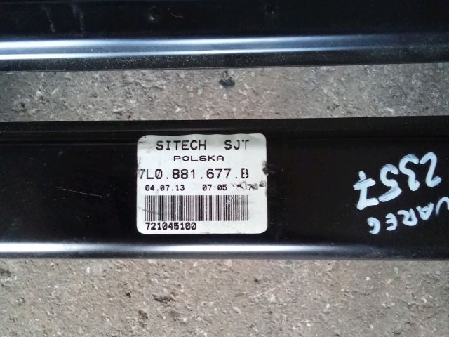 bontott VW TOUAREG Bal első Ülés Váz