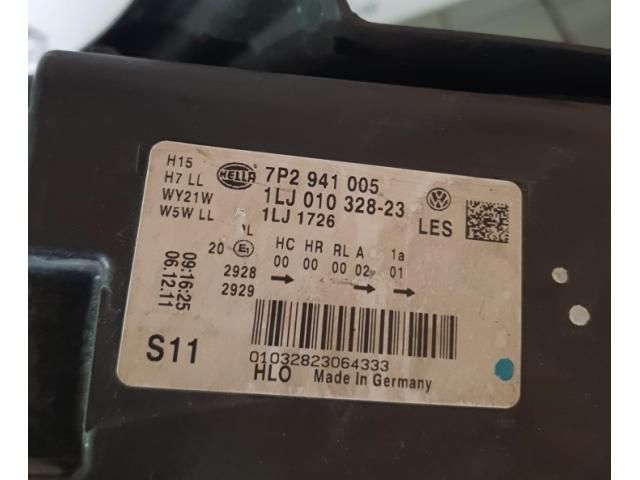 bontott VW TOUAREG Bal Fényszóró