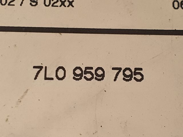 bontott VW TOUAREG Bal hátsó Ablakemelő Motor