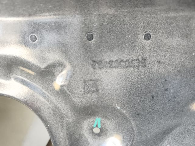 bontott VW TOUAREG Bal hátsó Ajtó (Üres lemez)