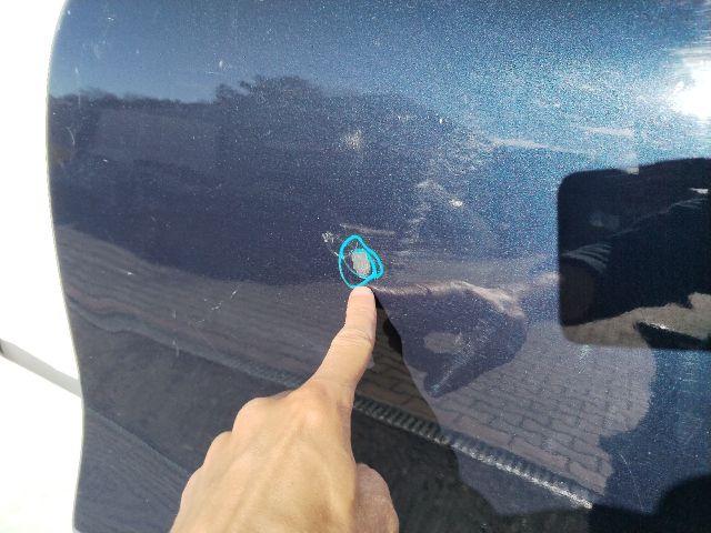 bontott VW TOUAREG Bal hátsó Ajtó (Üres lemez)