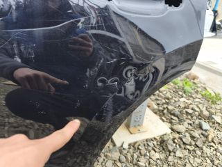 bontott VW TOUAREG Bal hátsó Ajtó (Üres lemez)