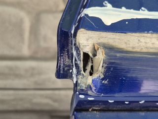 bontott VW TOUAREG Bal hátsó Ajtó (Üres lemez)