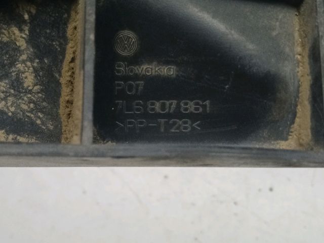 bontott VW TOUAREG Bal hátsó Lökhárító Tartó (Műanyag)