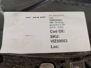 bontott VW TOUAREG Bal Ledes Fényszóró