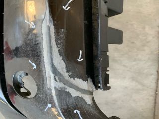 bontott VW TOUAREG Első Lökhárító (Üresen)