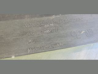 bontott VW TOUAREG Első Lökhárító (Üresen)