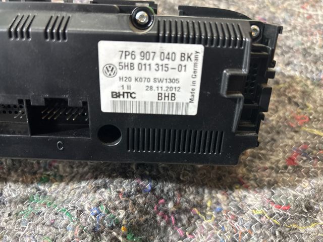 bontott VW TOUAREG Fűtéskapcsoló (digit klímás)