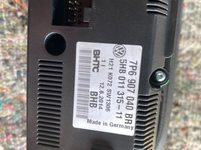 bontott VW TOUAREG Fűtéskapcsoló (digit klímás)