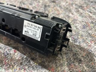 bontott VW TOUAREG Fűtéskapcsoló (digit klímás)