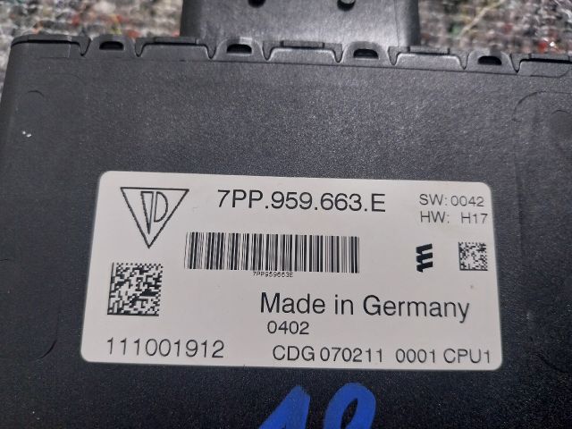 bontott VW TOUAREG Gyújtó Elektronika