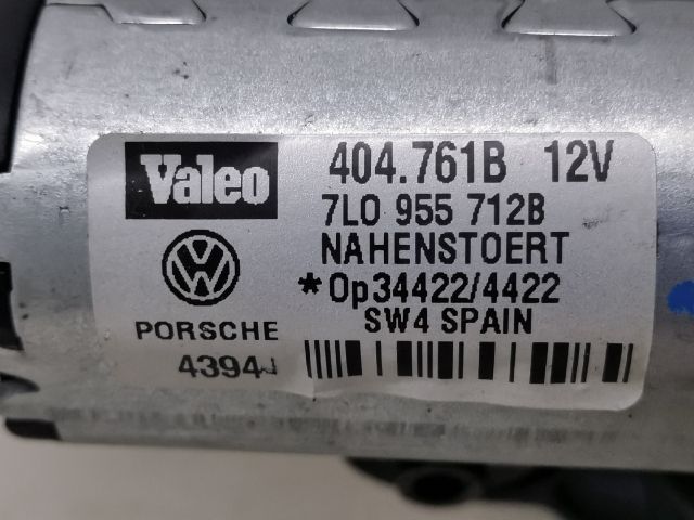 bontott VW TOUAREG Hátsó Ablaktörlő Motor