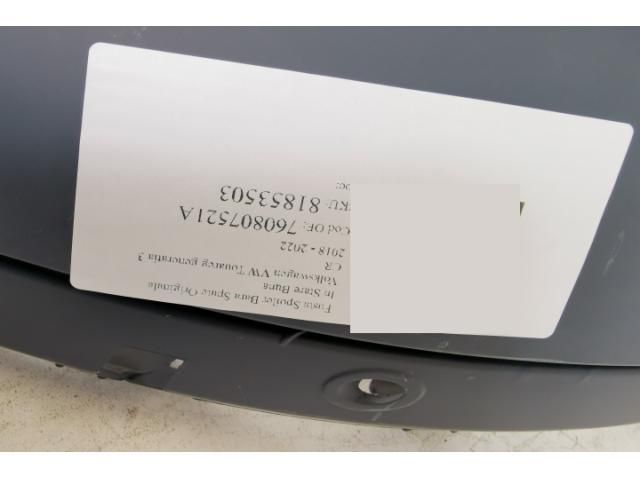 bontott VW TOUAREG Hátsó Lökhárító Alsó (Műanyag)