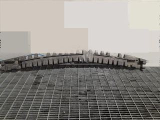 bontott VW TOUAREG Hátsó Lökhárító Merevítő (Fém)