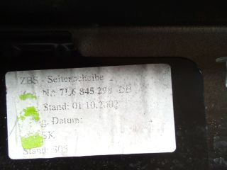 bontott VW TOUAREG Jobb C Oszlop Oldalablak Üveg