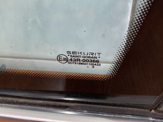 bontott VW TOUAREG Jobb C Oszlop Oldalablak Üveg