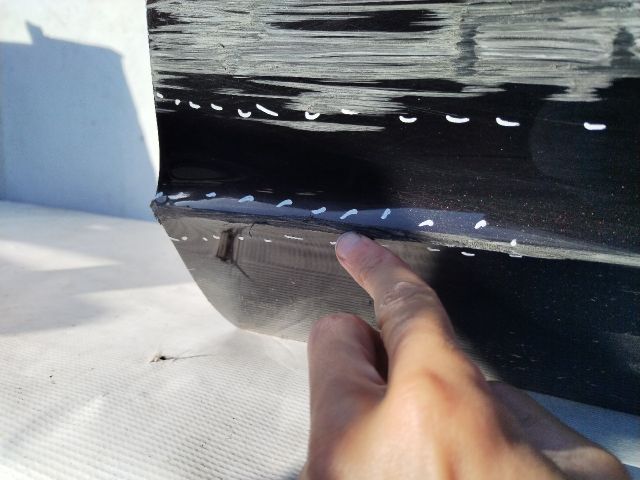 bontott VW TOUAREG Jobb első Ajtó (Üres lemez)