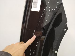 bontott VW TOUAREG Jobb első Sárvédő