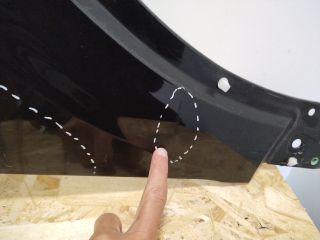 bontott VW TOUAREG Jobb első Sárvédő