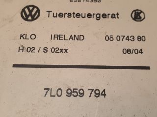 bontott VW TOUAREG Jobb hátsó Ablakemelő Motor