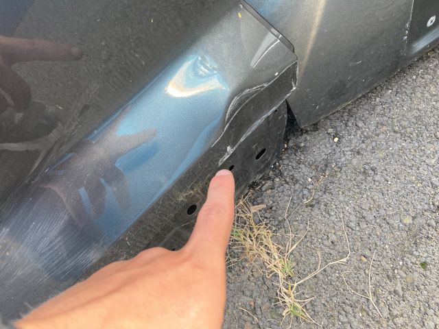 bontott VW TOUAREG Jobb hátsó Ajtó (Üres lemez)