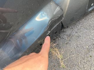 bontott VW TOUAREG Jobb hátsó Ajtó (Üres lemez)