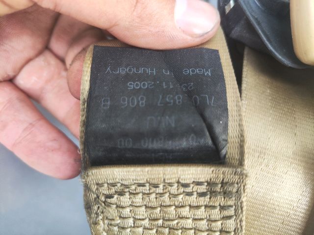 bontott VW TOUAREG Jobb hátsó Biztonsági Öv