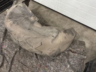 bontott VW TOUAREG Jobb hátsó Hátsó Dobbetét (Kerékjárati, Műanyag)