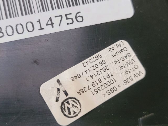 bontott VW TOUAREG Jobb Szellőző