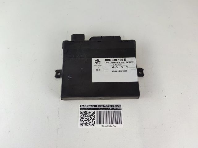 bontott VW TOUAREG Kulcs Nélküli Nyitás Jeladó