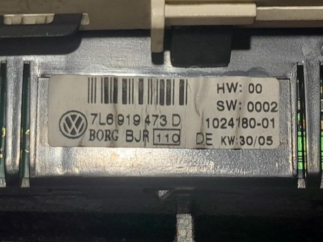 bontott VW TOUAREG Multifunkciós Kijelző