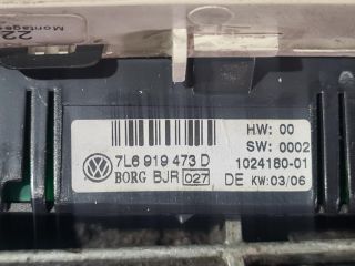 bontott VW TOUAREG Multifunkciós Kijelző