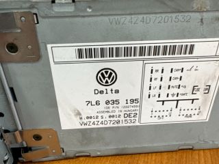 bontott VW TOUAREG Rádió / CD