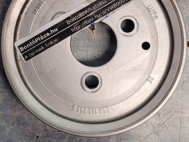 bontott VW TOUAREG Szervó Szivattyú Szíjtárcsa