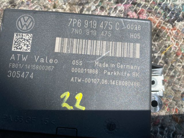 bontott VW TOUAREG Tolatóradar Elektronika