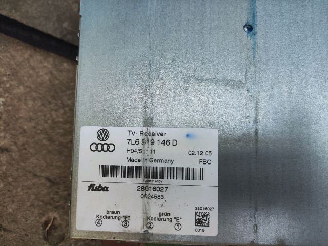 bontott VW TOUAREG Video Elektronika