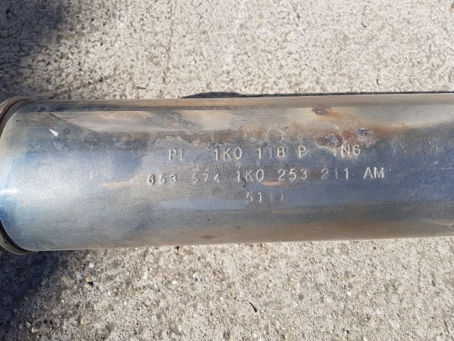 bontott VW TOURAN Komplett Kipufogó Rendszer