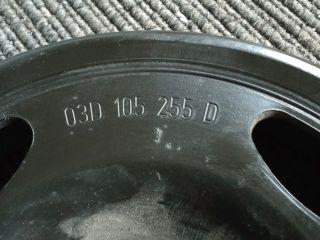 bontott VW TOURAN Főtengely Szíjtárcsa