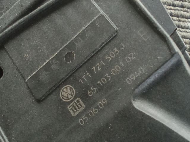 bontott VW TOURAN Gázpedál (Elektromos)