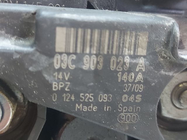 bontott VW TOURAN Generátor