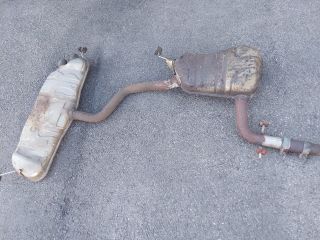 bontott VW TOURAN Komplett Kipufogó Rendszer