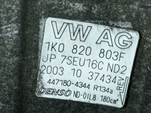 bontott VW TOURAN Klímakompresszor