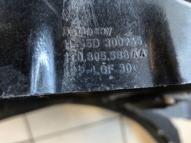 bontott VW TOURAN Homlokfal (Üres lemez)