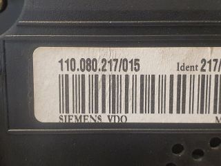 bontott VW TOURAN Kilométeróra