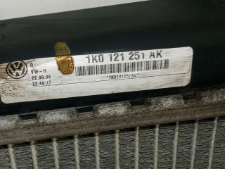 bontott VW TOURAN Vízhűtő Radiátor (Klímás)