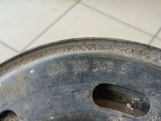 bontott VW TOURAN Főtengely Szíjtárcsa