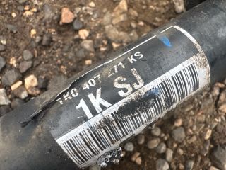 bontott VW TOURAN Bal Féltengely